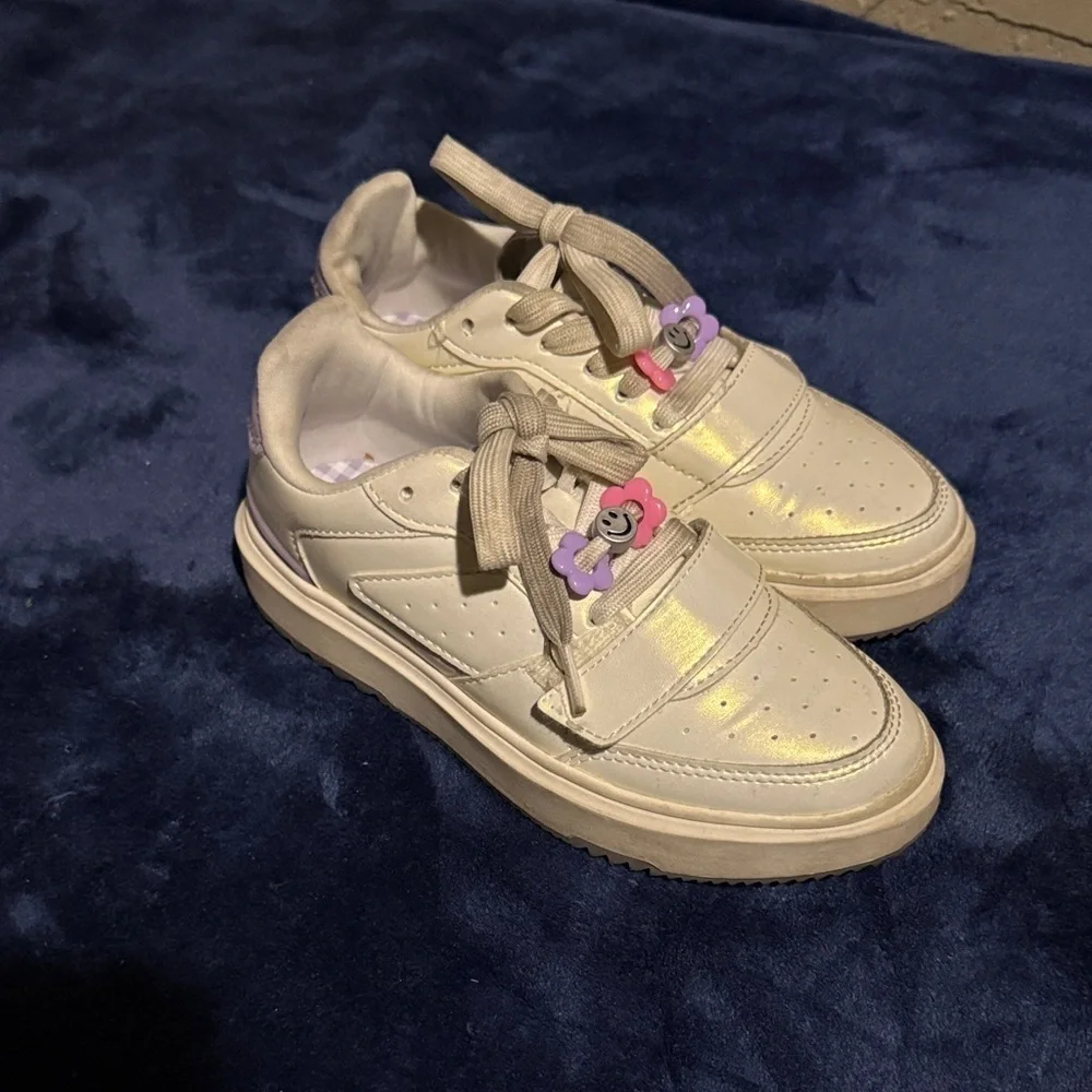 Justice Sport Girls Sneakers Size 2